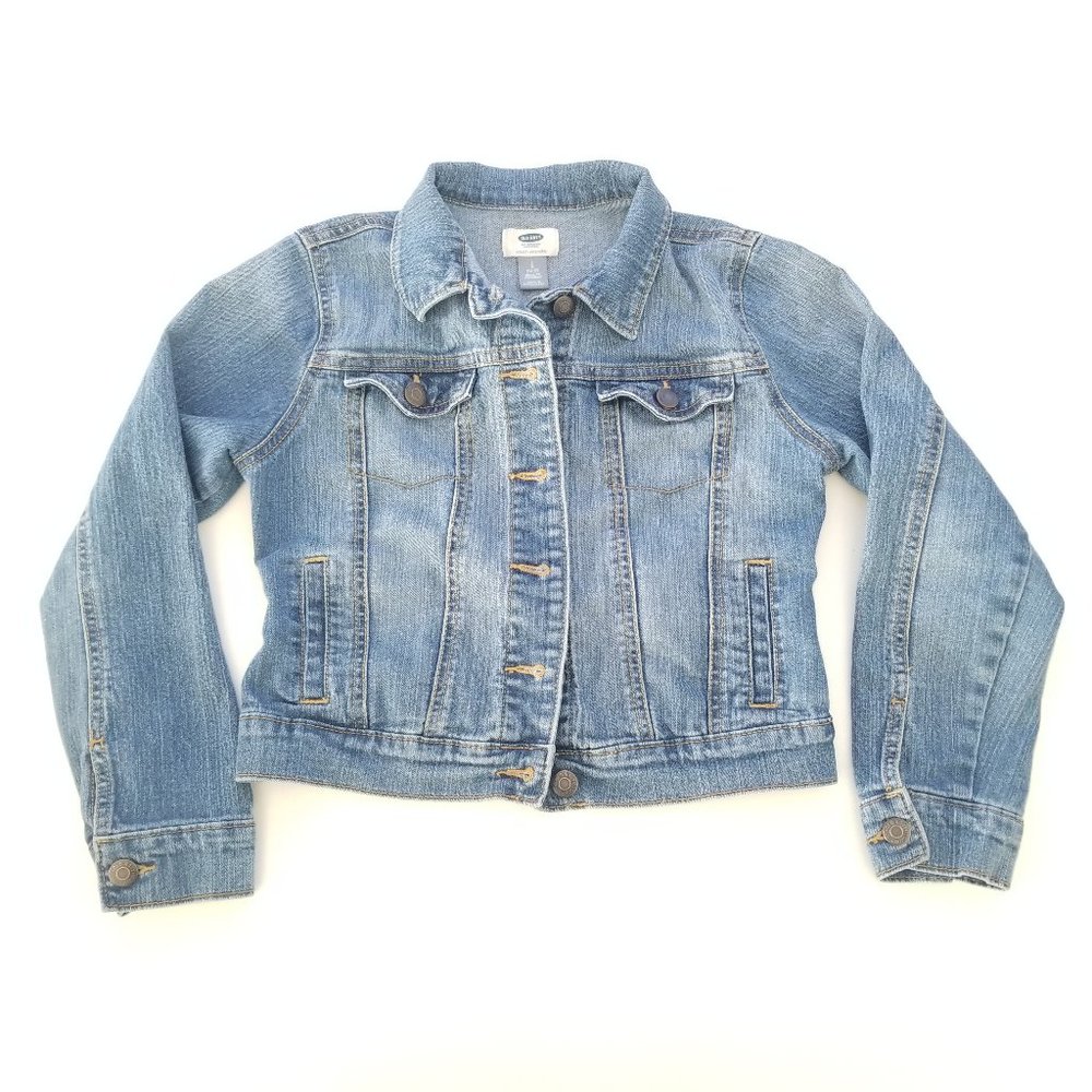 Old Navy Jean Jacket Blue Size Large